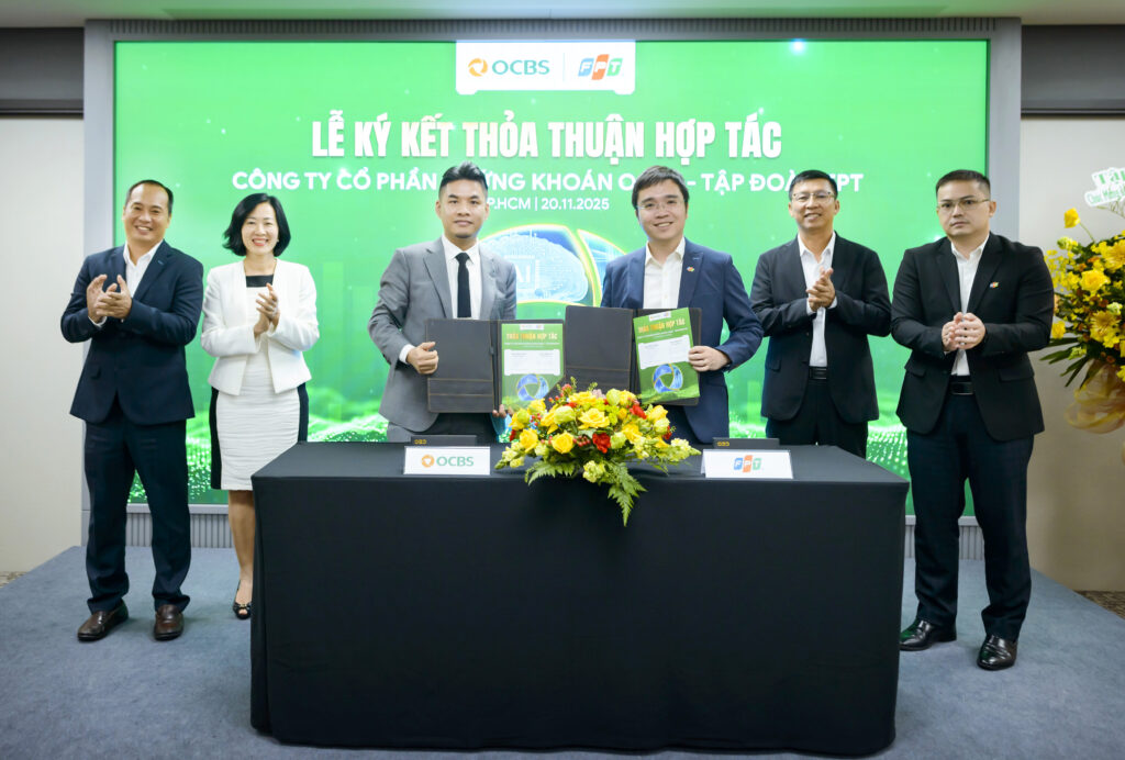 OCBS VÀ FPT KÝ KẾT HỢP TÁC, KIẾN TẠO HỆ SINH THÁI TÀI CHÍNH SỐ HIỆN ĐẠI VỚI AI